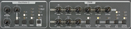 Signalweg Oscillator 2