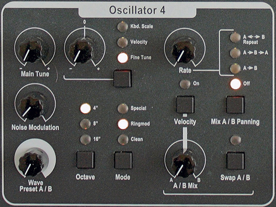 Signalweg Oscillator 4
